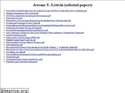 Sites similar to jerome.lettvin.com