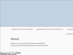 Sites similar to jeromepoulain-osteopathe.fr