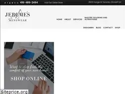 Sites similar to jeromesmenswear.com