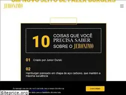 Sites similar to jeronimoburger.com.br