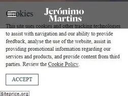 Sites similar to jeronimomartins.com