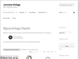 Sites similar to jeronine-vintage.com
