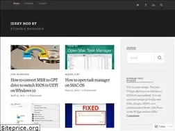 Sites similar to jerryngobt.wordpress.com