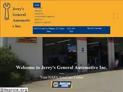 Sites similar to jerrysgeneralautomotive.com
