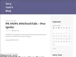 Sites similar to jerryyasir.com