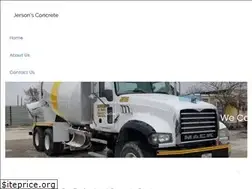 Sites similar to jersonsconcrete.com