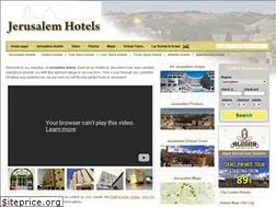 Sites similar to jerusalem-hotels.co.il