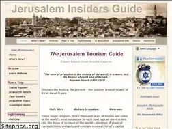 Sites similar to jerusalem-insiders-guide.com