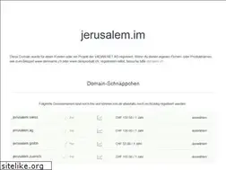 Sites similar to jerusalem.im
