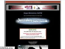 Sites similar to jerusalemcommunitybaptistchurch.com