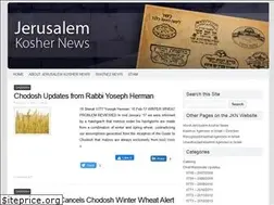 Sites similar to jerusalemkoshernews.com