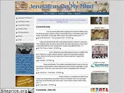 Sites similar to jerusalemonmymind.com