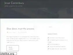 Sites similar to jessecanterbury.net