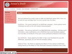 Sites similar to jessesdnd.com
