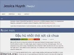 Sites similar to jessicahuynh.info