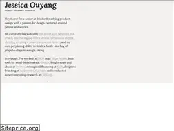 Sites similar to jessicaouyang.com
