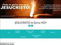 Sites similar to jesucristotellamahoy.wordpress.com
