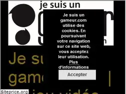 Sites similar to jesuisungameur.com