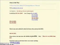 Sites similar to jesus-is-the-way.com