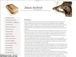 Sites similar to jesusarchive.com
