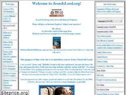 Sites similar to jesusislord.org