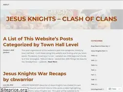 Sites similar to jesusknightscoc.wordpress.com