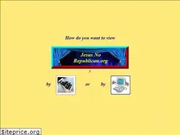 Sites similar to jesusnorepublican.org