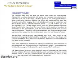Sites similar to jesusteachings.com