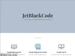 Sites similar to jetblackcode.com