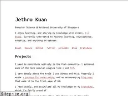 Sites similar to jethro.dev