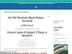 Sites similar to jetskisrentals.com