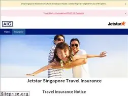 Sites similar to jetstartravelinsurance.com.sg