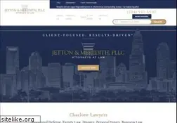 Sites similar to jettonmeredithlaw.com