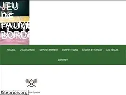Sites similar to jeudepaumebordeaux.fr