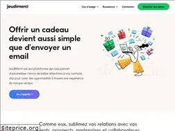 Sites similar to jeudimerci.fr