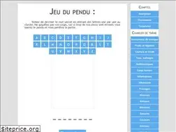 Sites similar to jeudupendu.fr