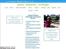 Sites similar to jeuner-detox.com