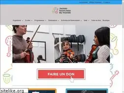 Sites similar to jeunesmusiciensdumonde.org