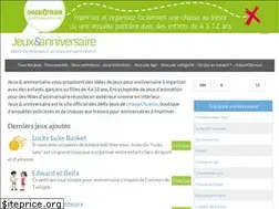 Sites similar to jeux-anniversaire.net