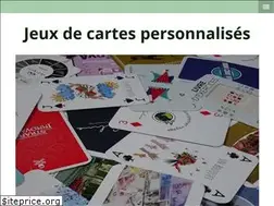 Sites similar to jeux-de-cartes-personnalises.fr