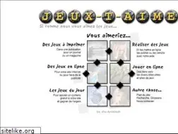 Sites similar to jeux-t-aime.com