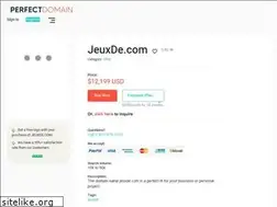 Sites similar to jeuxde.com
