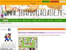 Sites similar to jeuxpourlaclasse.fr