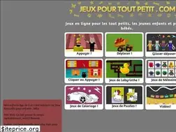 Sites similar to jeuxpourtoutpetit.com