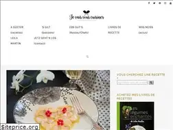 Sites similar to jevaisvouscuisiner.com