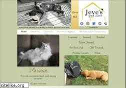 Sites similar to jevespetcare.com