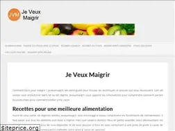 Sites similar to jeveuxmaigrir.net