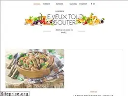 Sites similar to jeveuxtoutgouter.com