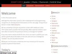 Sites similar to jewellist.us