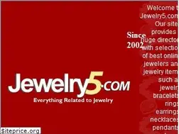 Sites similar to jewelry5.com